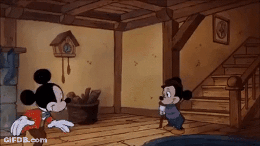 Buenas Noches Mickey GIF