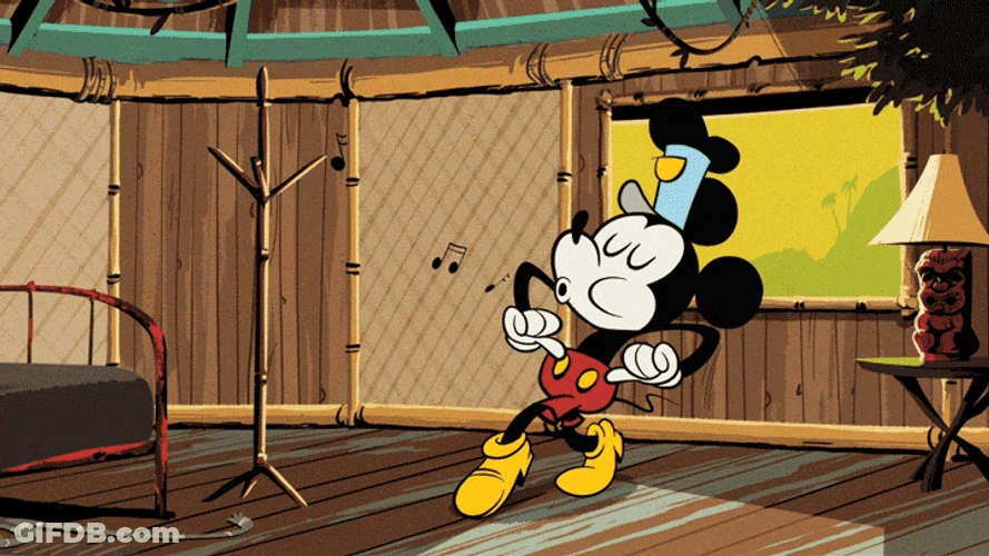 Buenas Noches Mickey GIF