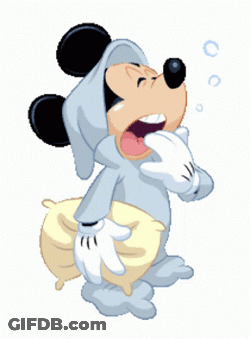 Buenas Noches Mickey GIF