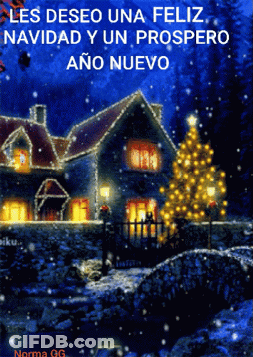 Buenas Noches Navideñas GIF