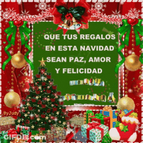 Buenas Noches Navideñas GIF