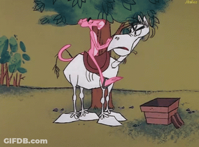 Buenas Noches Pantera Rosa GIF