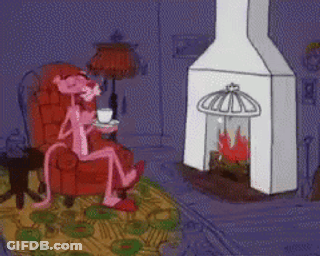 Buenas Noches Pantera Rosa GIF