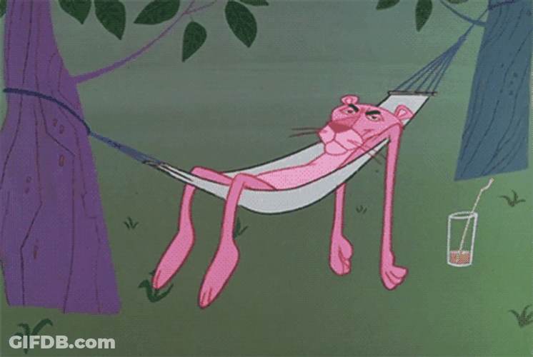 Buenas Noches Pantera Rosa GIF