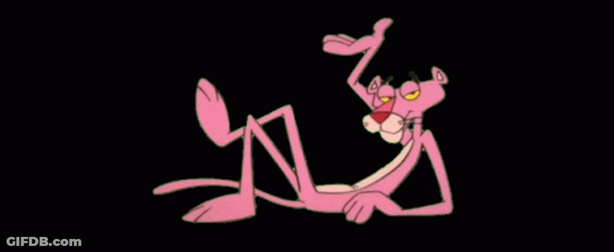 Buenas Noches Pantera Rosa GIF