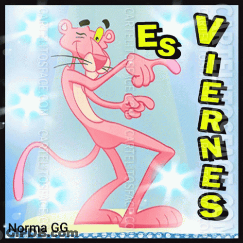 Buenas Noches Pantera Rosa GIF