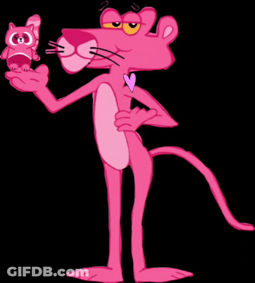 Buenas Noches Pantera Rosa GIF