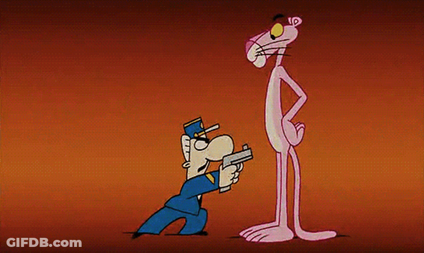 Buenas Noches Pantera Rosa GIF