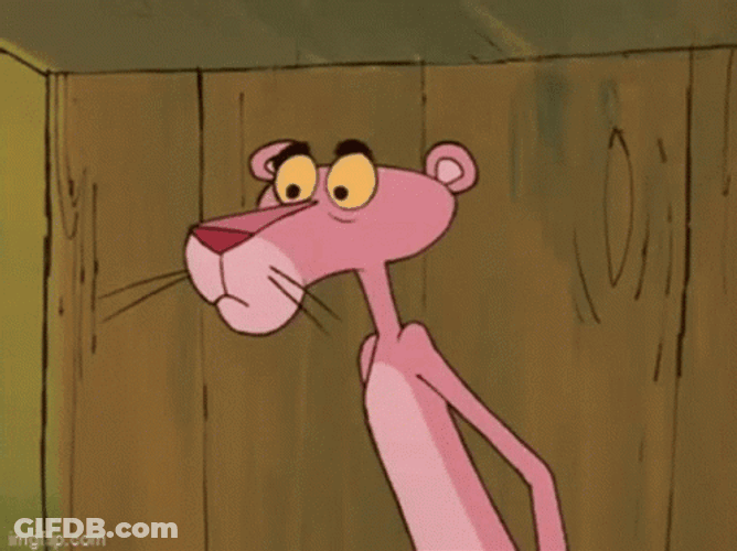 Buenas Noches Pantera Rosa GIF