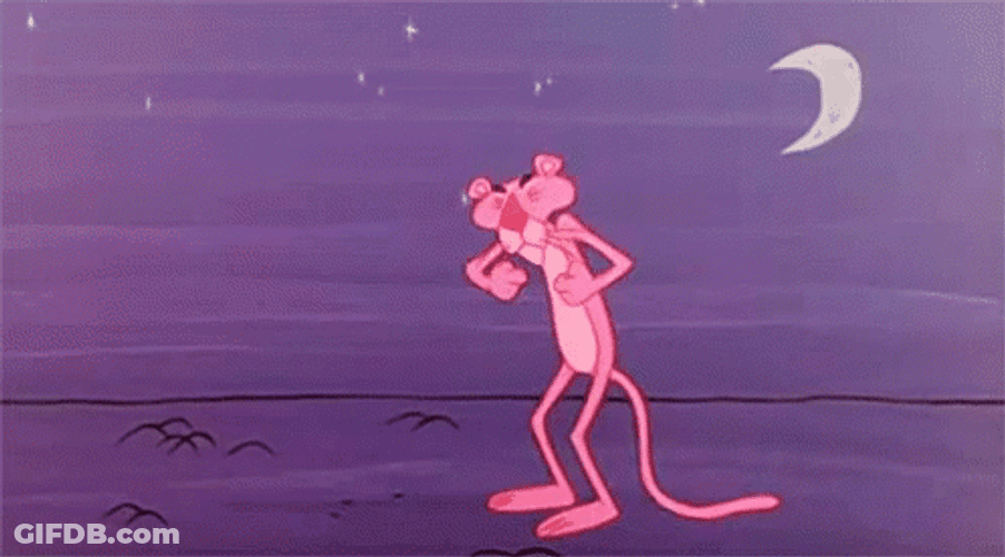 Buenas Noches Pantera Rosa GIF