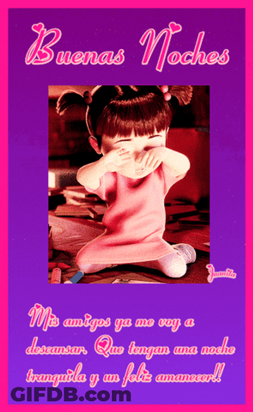 Buenas Noches Sleepy Boo Linda Noche GIF