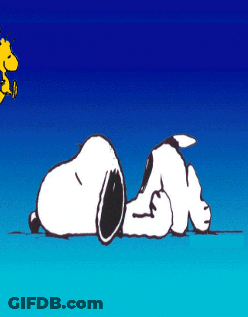 Buenas Noches Snoopy GIF