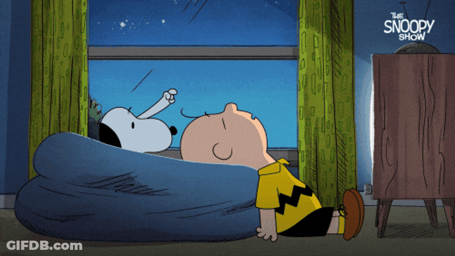 Buenas Noches Snoopy GIF