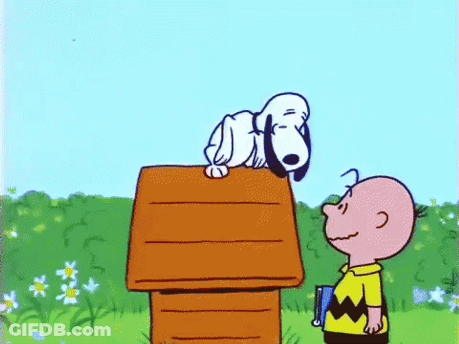 Buenas Noches Snoopy GIF