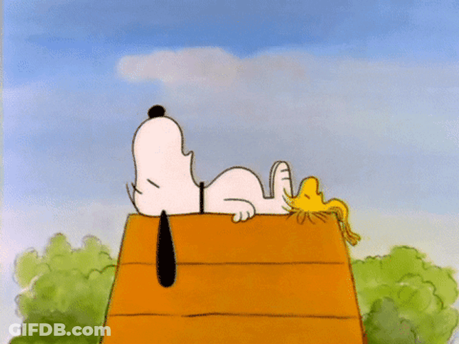 Buenas Noches Snoopy GIF