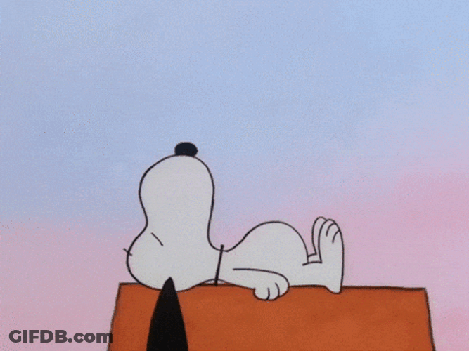 Buenas Noches Snoopy GIF