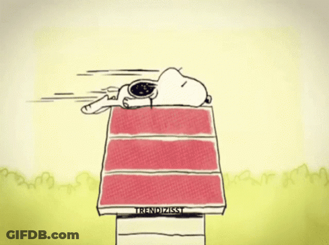 Buenas Noches Snoopy GIF