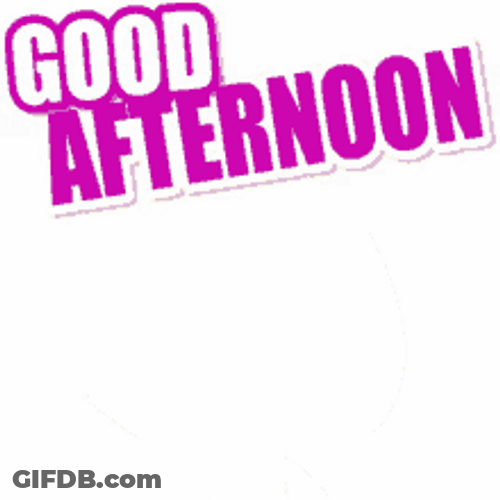 Buenas Tardes Cute Smiling Bunny Waving GIF