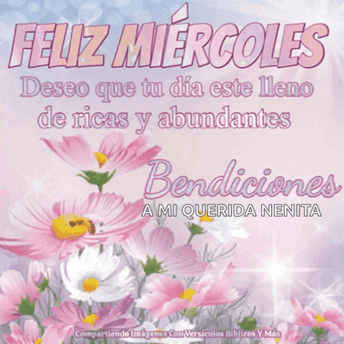Buenos Dias Bendiciones Flashy Pink Artwork GIF