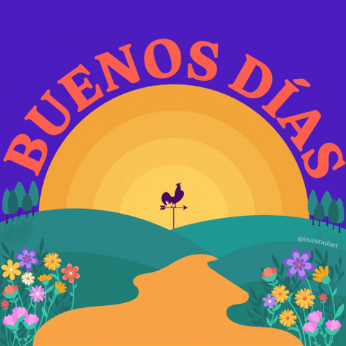 Buenos Dias Bendiciones Radiant Sunrise GIF
