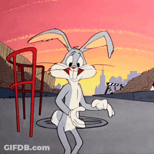 Buenos Dias Bugs Bunny GIF