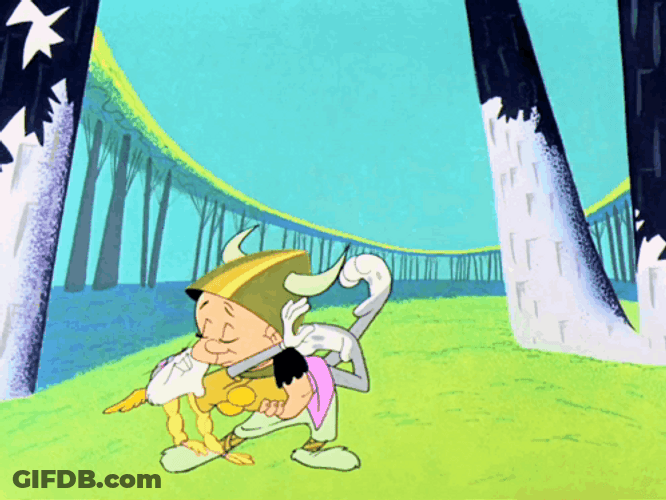 Buenos Dias Bugs Bunny GIF