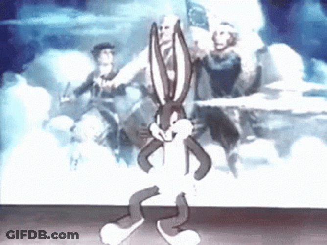 Buenos Dias Bugs Bunny GIF
