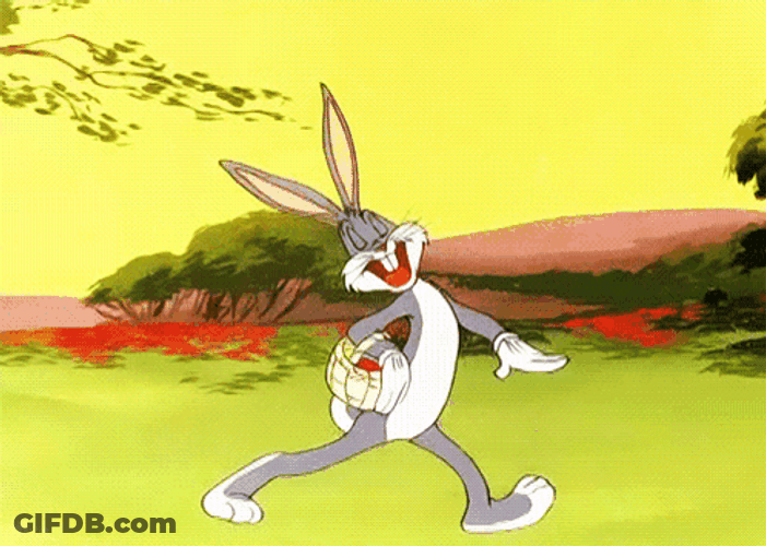 Buenos Dias Bugs Bunny GIF