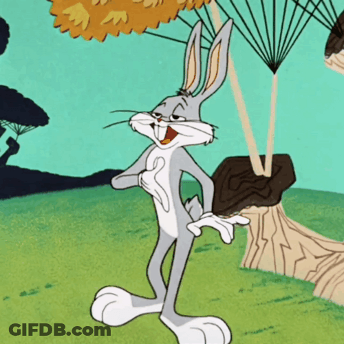Buenos Dias Bugs Bunny GIF