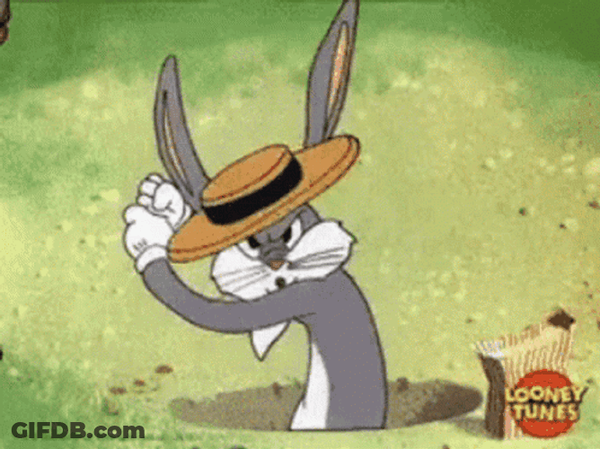 Buenos Dias Bugs Bunny GIF
