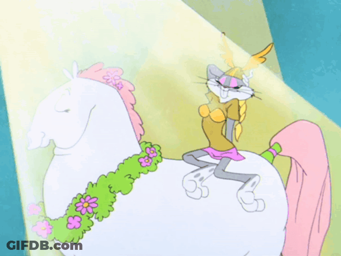 Buenos Dias Bugs Bunny GIF