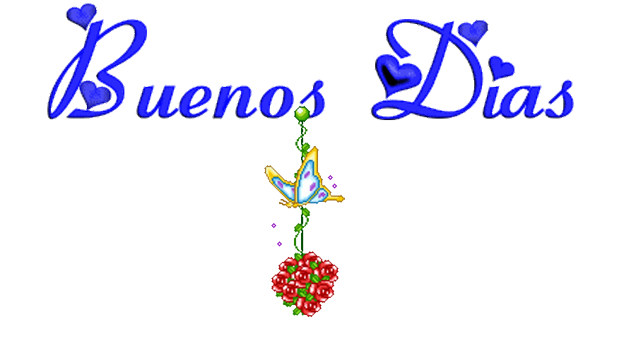 Buenos Dias Butterfly GIF