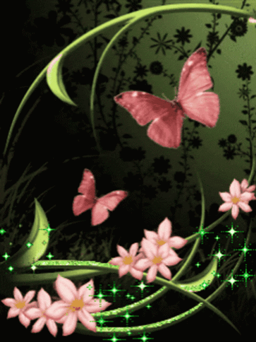 Buenos Dias Con Mariposas Undefined X Undefined GIF