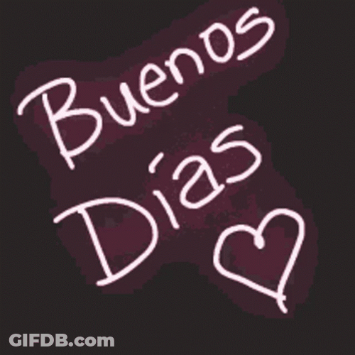 Buenos Dias Corazon GIF