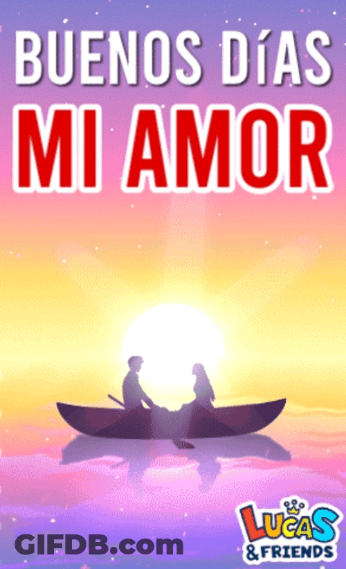 Buenos Dias Corazon GIF