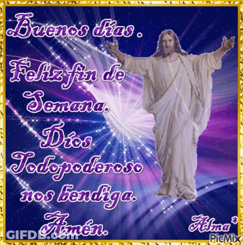 Buenos Dias Dios Te Bendiga GIF