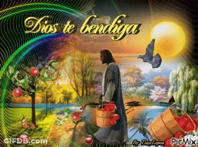 Buenos Dias Dios Te Bendiga GIF