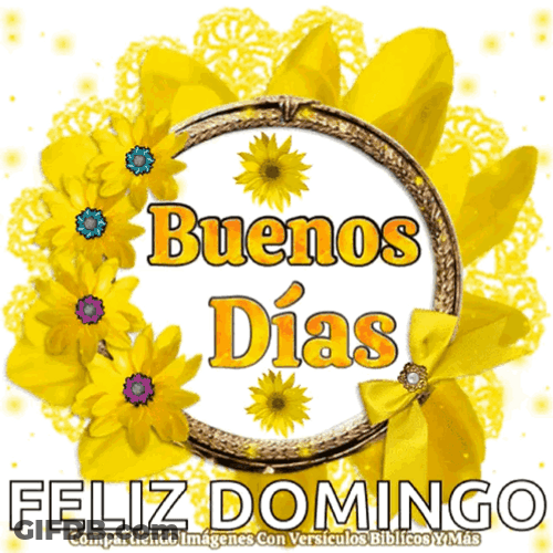 Buenos Dias Domingo GIF
