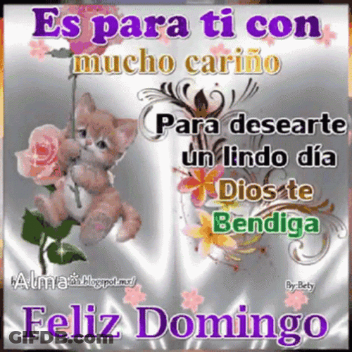 Buenos Dias Domingo GIF