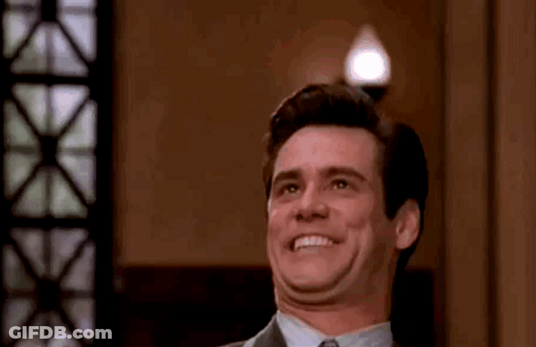 Buenos Dias Feliz Martes Mind Blown Jim Carey GIF