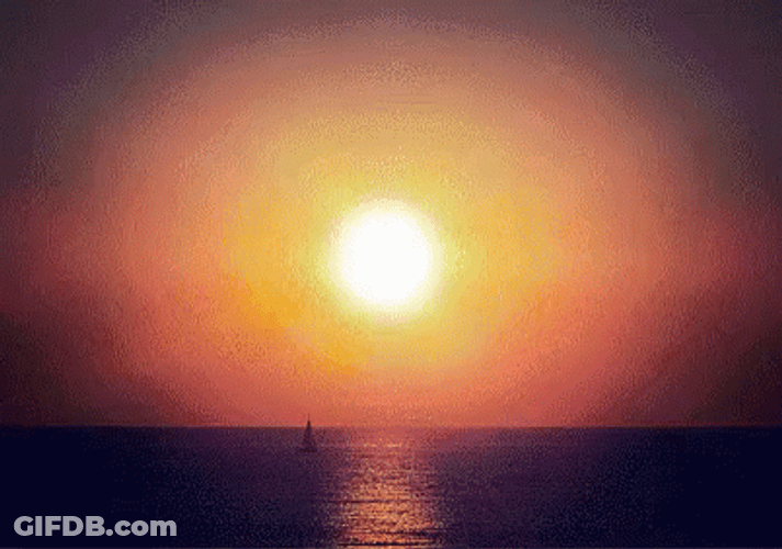 Buenos Dias Feliz Martes Sun Rise Sun Set GIF