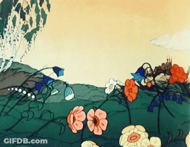 Buenos Dias Flores GIF