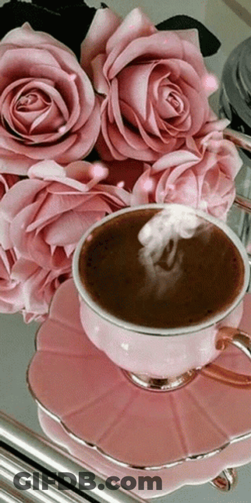 Buenos Dias Flores GIF