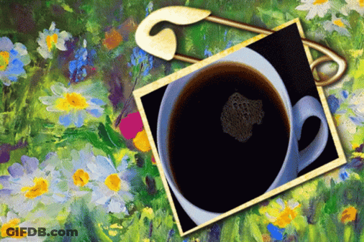 Buenos Dias Flores GIF