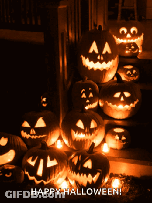 Buenos Dias Halloween GIF