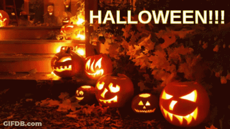 Buenos Dias Halloween GIF