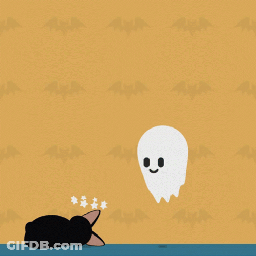 Buenos Dias Halloween GIF