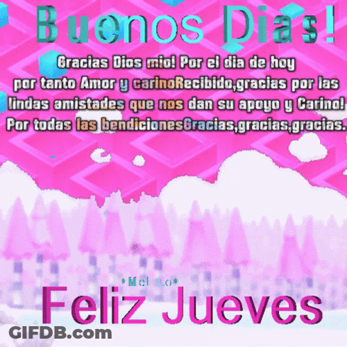 Buenos Dias Jueves GIF