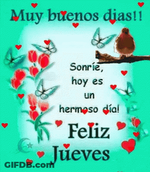 Buenos Dias Jueves GIF