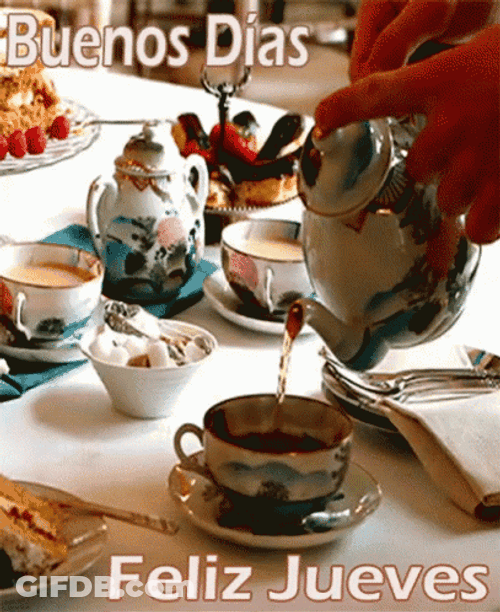 Buenos Dias Jueves GIF